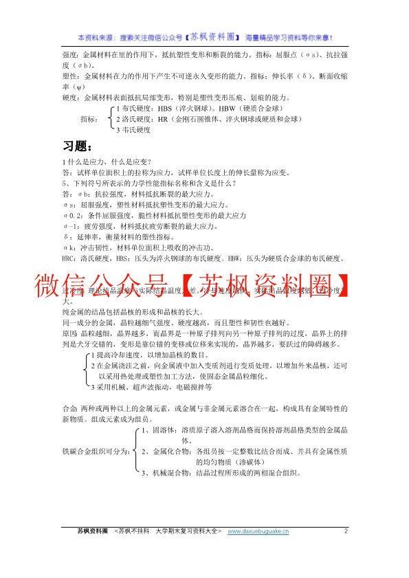 金属工艺学
